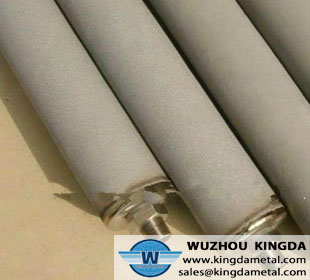 Stainless steel sintered powder filter